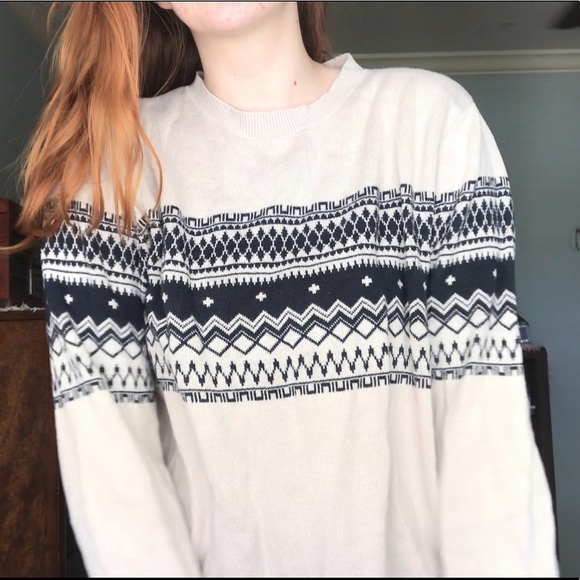SOLD Vintage Fair Isle Sweater - Picture 2 of 5